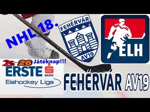 NHL 18.Season  Fehérvár AV19 ...25-26 játéknap..