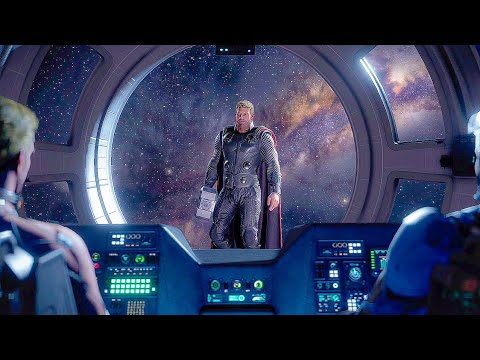 Marvel's Avengers: Endgame -  Thor Saves Iron Man and Captain America in Space [PS5]