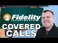 Selling Covered Call Example on Fidelity Investments
