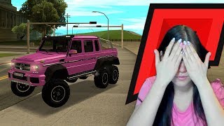 МАША НЕ ЗНАЛА ЧТО Я ЕЙ ПОКУПАЮ! ГЕЛИК 6х6 - MTA RADMIR GTA