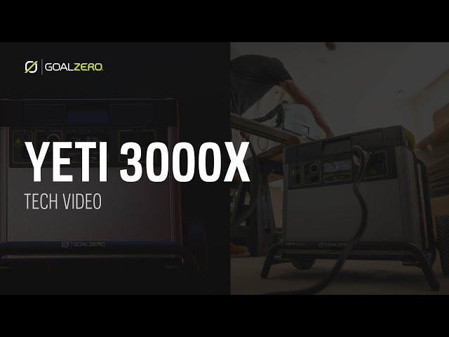 Video teaser per GOAL ZERO YETI 3000X | TECH VIDEO