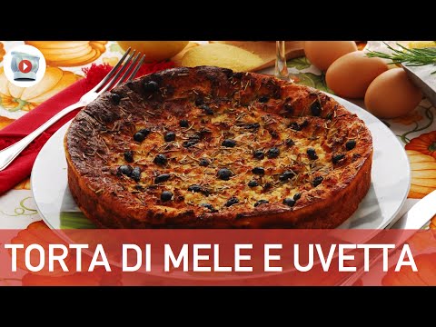 Torta di Mele e Uvetta [In 5 Passi]