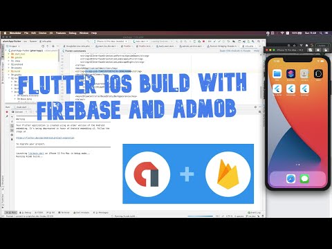 Guide to build Flutter for ios with Firebase and Admob
