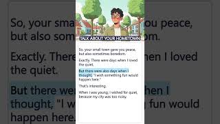 Talking About Your Hometown | Easy English Conversation for Beginners  | Daily English