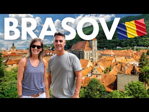 BRASOV, ROMANIA - Inside TRANSYLVANIA 🇷🇴 Exploring the BEAUTIFUL Town of BRASOV! 2022
