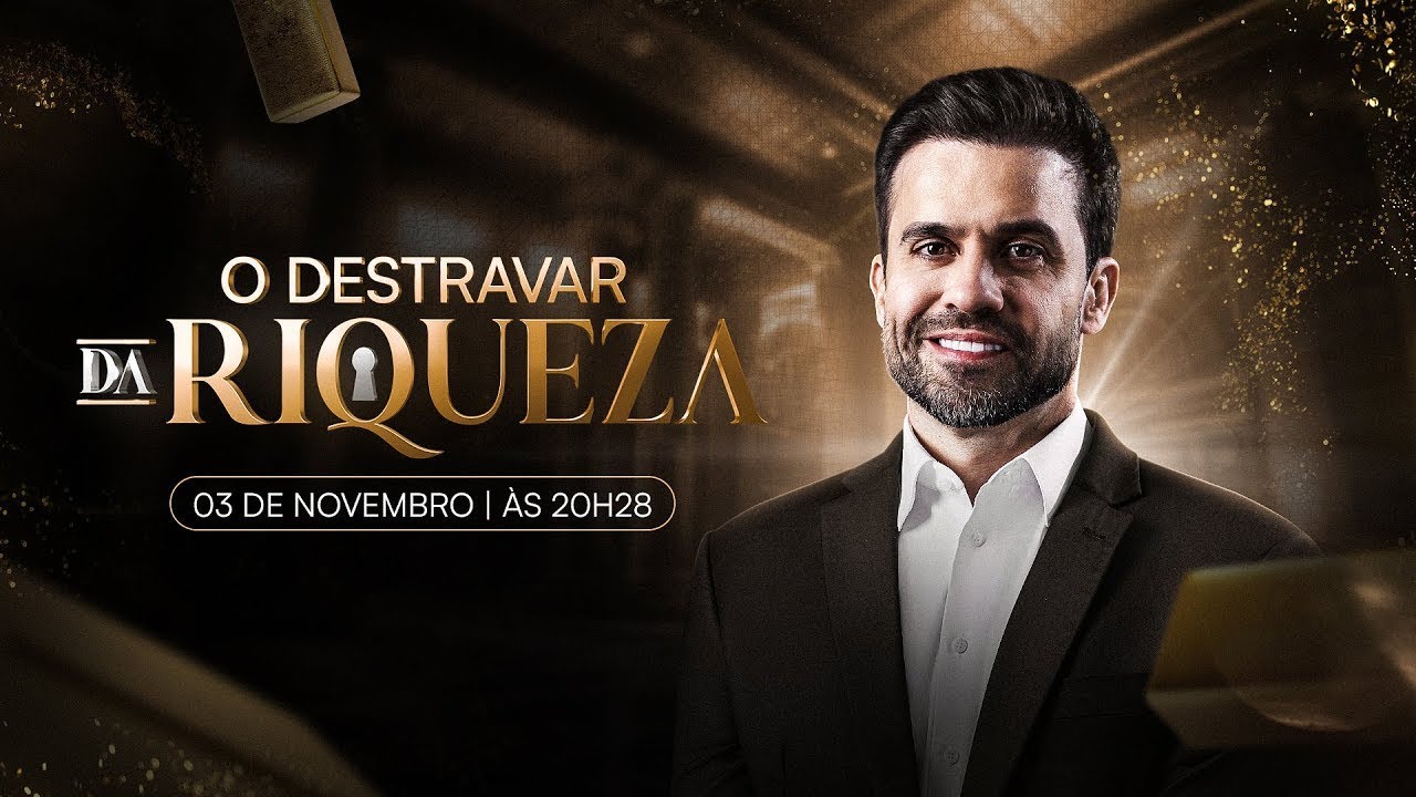 O DESTRAVAR DA RIQUEZA | AO VIVO com PABLO MARÇAL 03/11 às 20h28