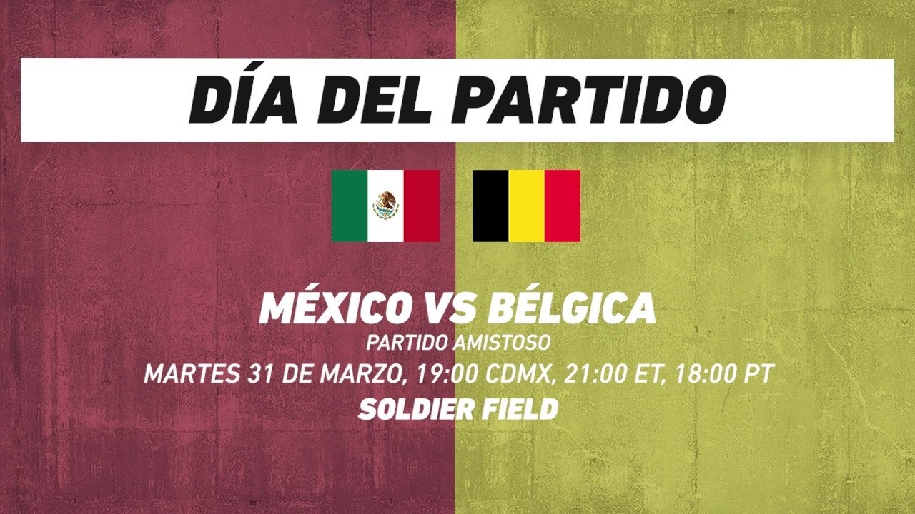 México vs Bélgica, frente a frente: Futbol