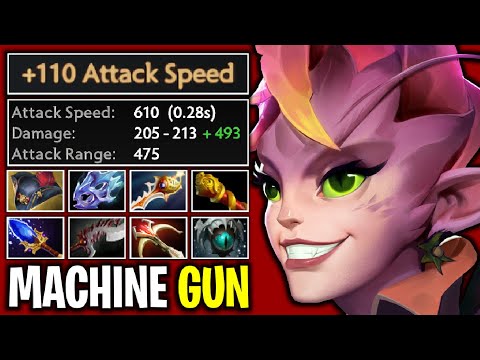 FORGOTTEN CARRY..!! Max Attack Speed Pirate Hat + Scepter Dark Willow 7.26 | Dota 2