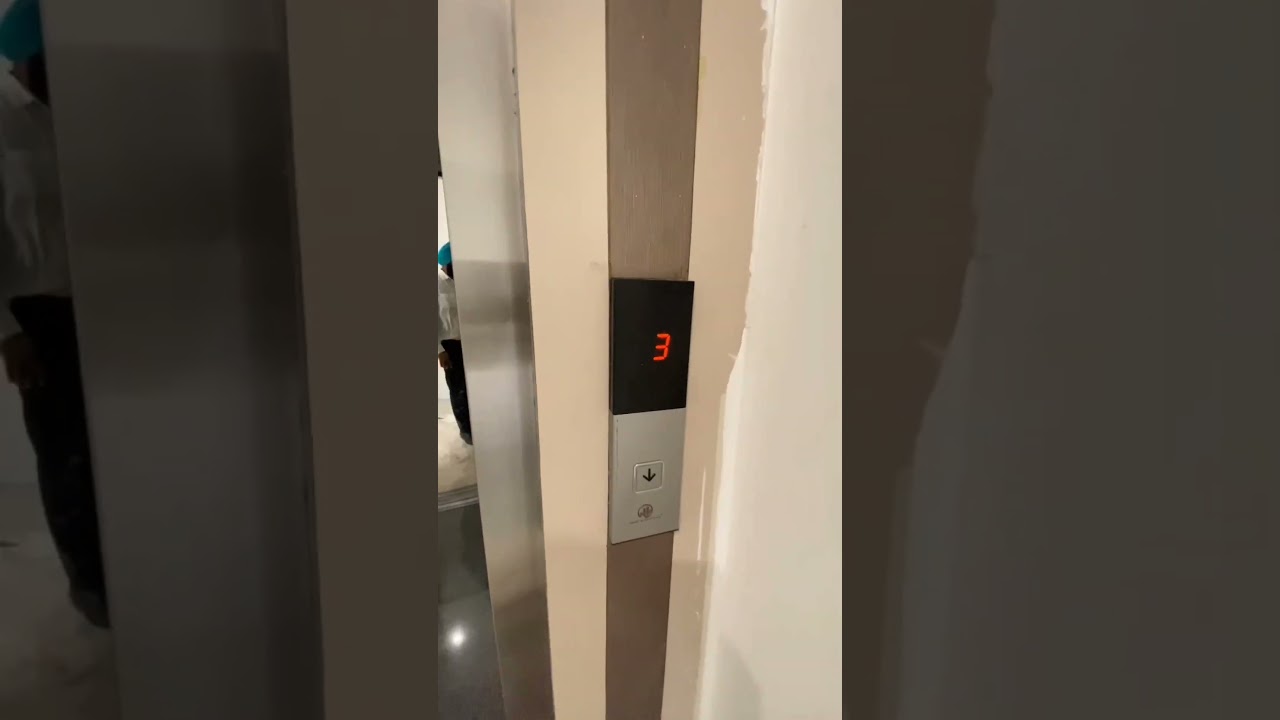 02 Passenger Elevator stainless steel With Desinger  Cabin and Automatic Doors Load Capacity 408kg