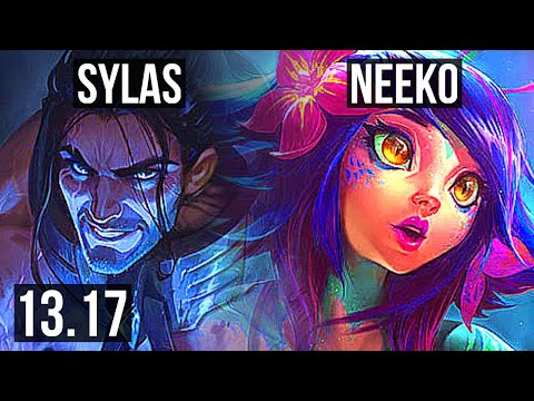 SYLAS vs NEEKO (MID) | 72% winrate, Rank 7 Sylas, Rank 10, 2/1/6 | KR Challenger | 13.17