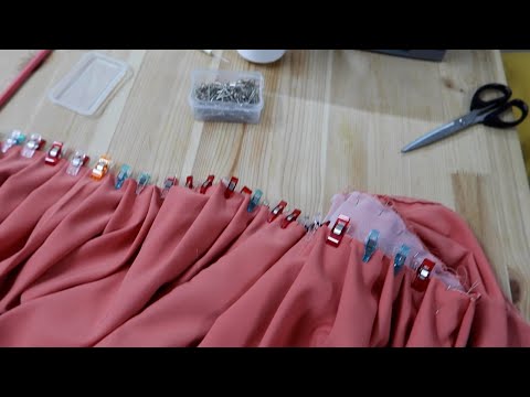 Making a Hanbok Wrap Skirt