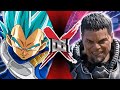 Vegeta VS Zod Dragon Ball VS DC Comics DBX