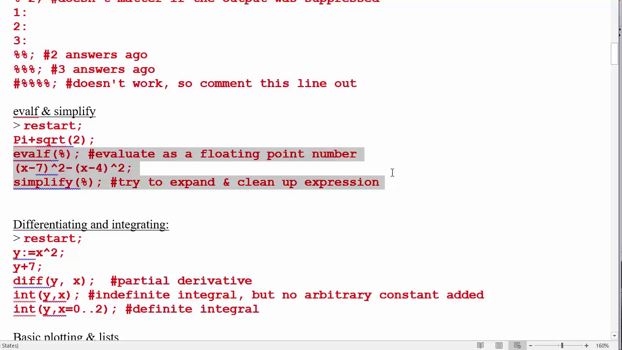 EssentialMapleSyntax