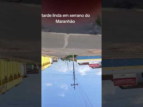 tarde linda em serrano do Maranhão
