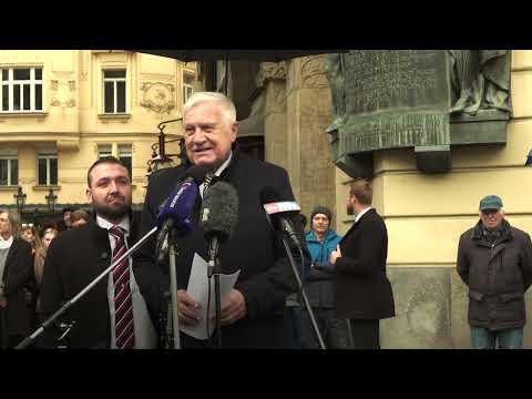Václav Klaus: vystoupení na Shromáždění k výročí vzniku Československé republiky