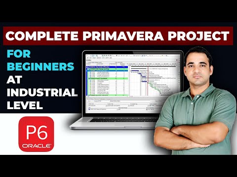Primavera P6 Oil Gas Project Tutorial Full Planning Engineer Project