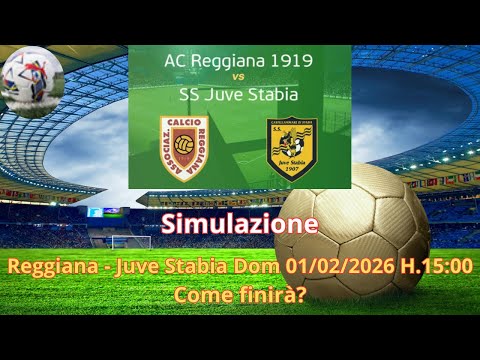 Reggiana - Juve Stabia Dom 01/02/2026 H.15:00