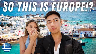 Download lagu FIRST DAY IN EUROPE! 🇬🇷 (Mykonos, Greece) mp3