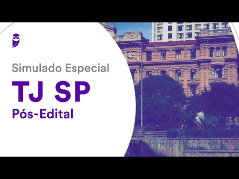 Simulado Especial TJ SP – Pós-Edital - Correção