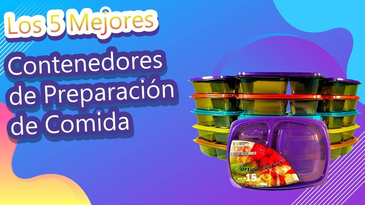 Watch Los 5 Mejores Contenedores de Preparación de Comida Now Los 5 Mejores Contenedores de Preparación de Comida