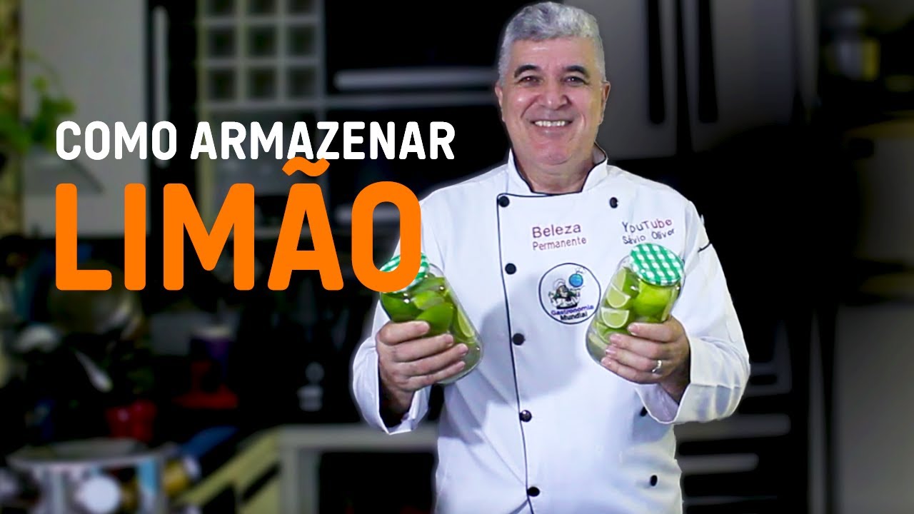 Eu Armazeno   LIMÃO POR MAIS DE UM ANO assim!! SUPER FÁCIL