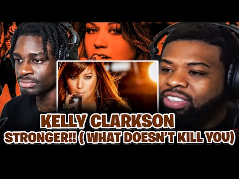 BabantheKidd FIRST TIME reacting to Kelly Clarkson - Stronger!! (What Doesn't Kill You)