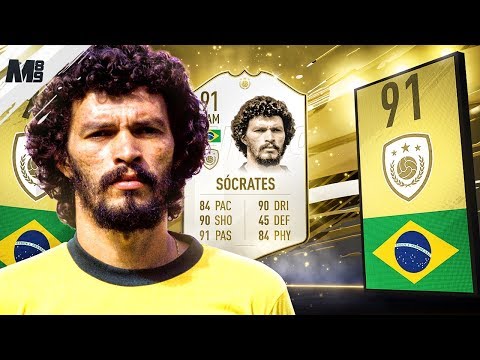 FIFA 19 PRIME SOCRATES REVIEW | 91 PRIME ICON SOCRATES PLAYER REVIEW | FIFA 19 ULTIMATE TEAM