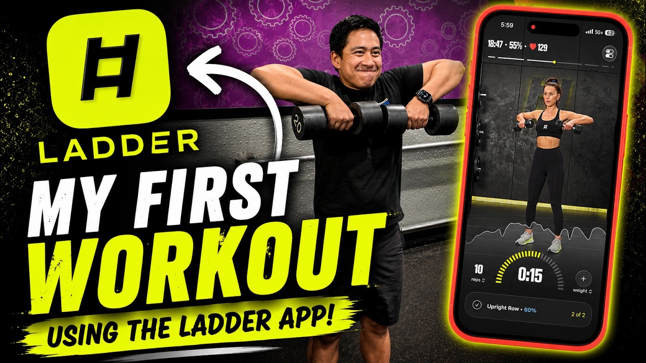 I Tried the LADDER APP | My First Workout Impressions!