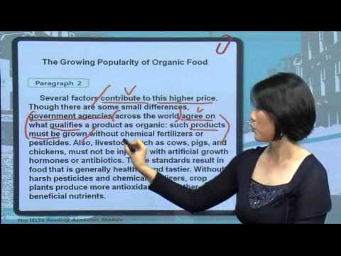 The IELTS Reading –