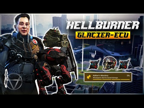 [WR] 🔥 Mk2 GLACIER Hellburner With Overdrive Unit - Gameplay | War Robots