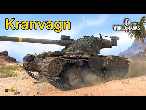Kranvagn 10.4K DMG with 8 Frags - World of Tanks