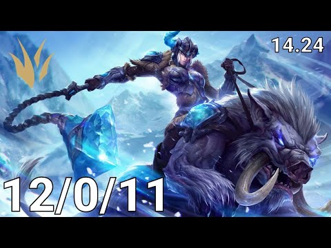 Sejuani Jungle vs Elise - EUW Master | Patch 14.24