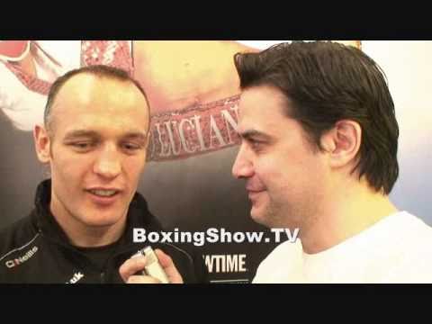 Brian Magee speaks about fighting Lucian Bute @ BoxingShow.TV