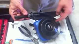 How to remove a power steering pulley 1971 Mustang Fastback - Day 219 - Part 1