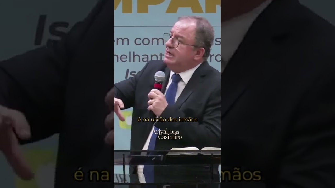 É na comunhão com os irmãos que Deus ordena sua benção! #pregação #deus #cristo #jesus #pastor