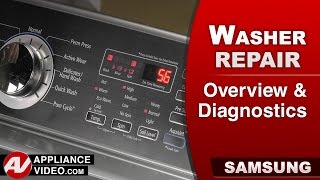 Samsung WA456DRHDS Washer - Overview and Diagnostic Mode