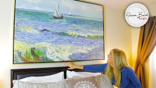 How to Hang a Picture | Huge Canvas or Small - with or without Frame |  iCanvas