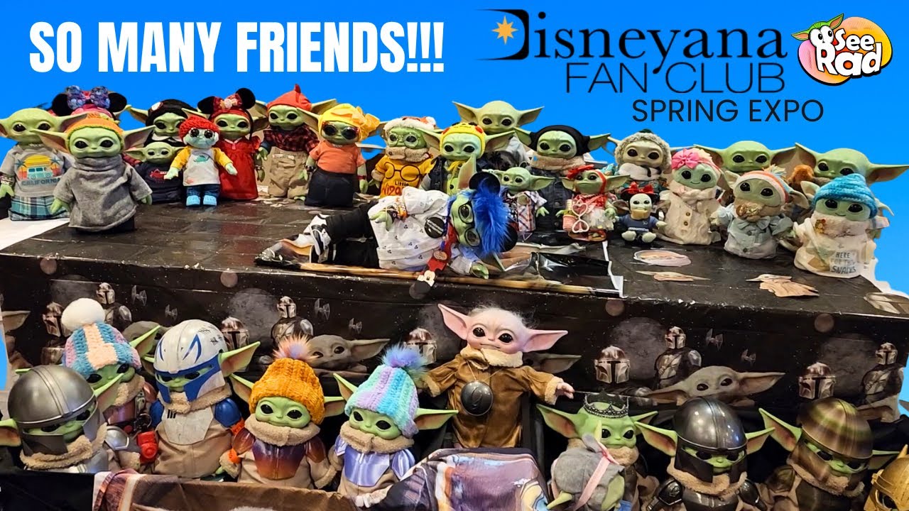 There Was a Grogu Takeover At The Disneyana Fan Club Spring 2024 Expo!