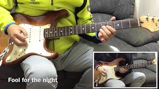 Fool for the night Rainbow Ritchie Blackmore cover Guitar Instrumental