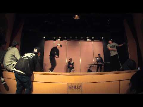 One Night'z Dance battle vol.5 - hiphop best 4 - Adi VS Ocean