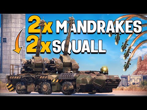 I Turned Crossout PVP in an Artillery HELL! (Squall Review)