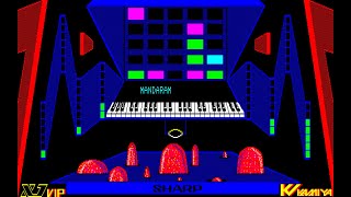 Sharp X1 Demo: Music Tool VIP