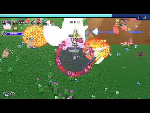 HoloCure | stage mode  Grassy Plains | Ouro Kronii