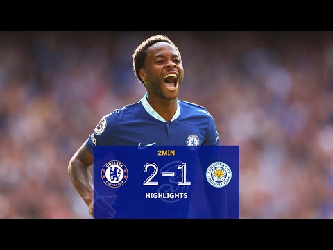 Chelsea 2-1 Leicester | Sterling Brace Sinks The Foxes | Premier League Highlights