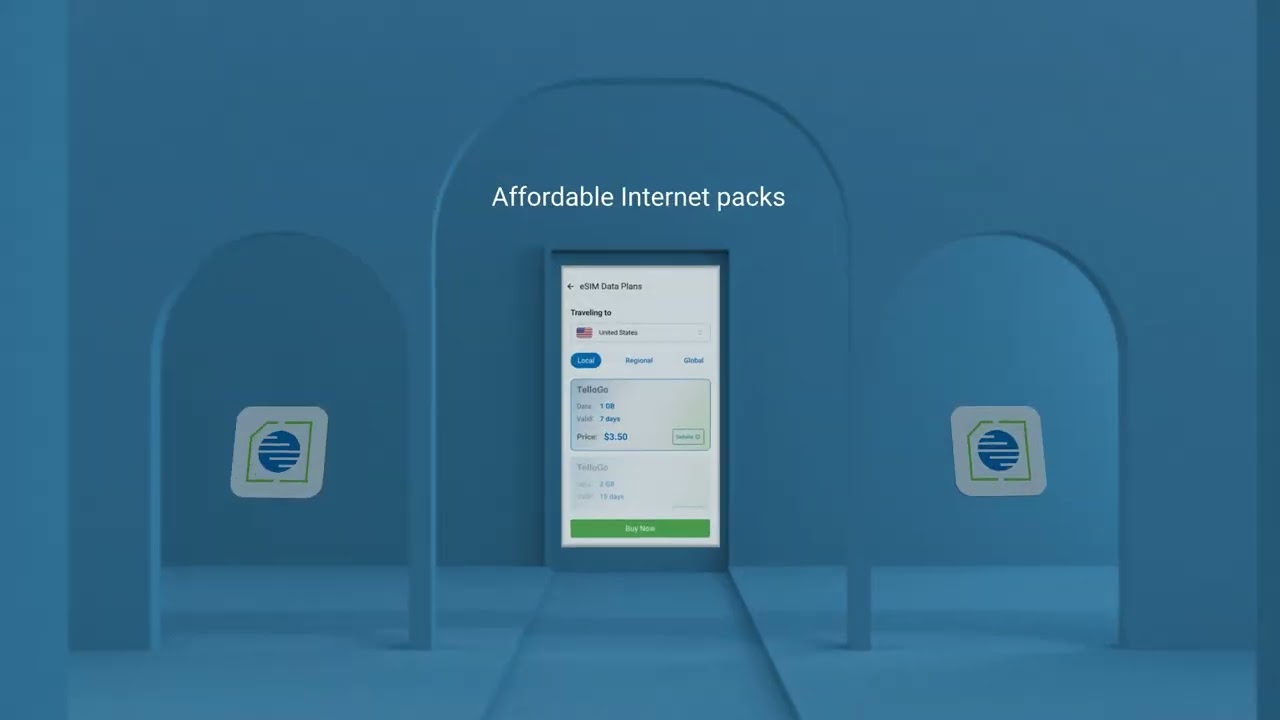 MobileSIM App - eSIM Data Plans