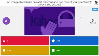 PLTW CSP - Review for Midterm (Python, Objects and Methods) - Kahoot and Study Guide