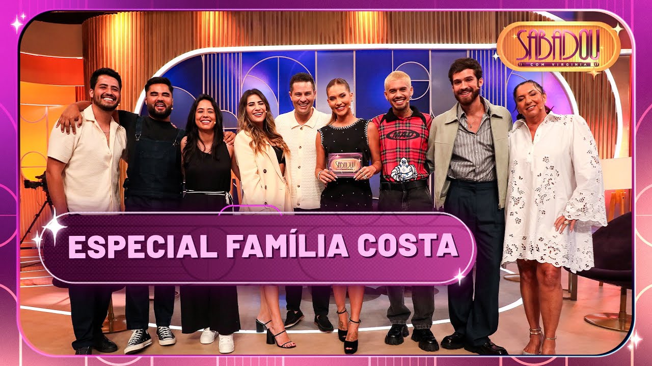 Sabadou Especial com os Filhos do Leonardo | Sabadou com Virginia (08/02/25)