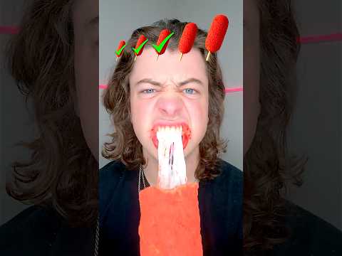 Маленький, большой, гигантский корейский корн-дог!? 🥵