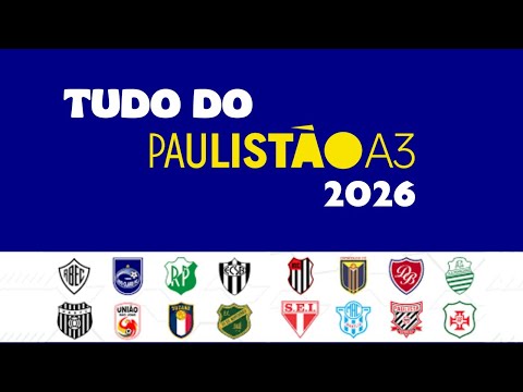 Teams and stadiums of the Paulista A3 Championship (2026), where to watch the games, regulations ...