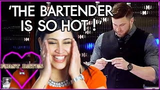 Mikaela can&#39;t stop Flirting with  Bartender During Date | First Dates Canada